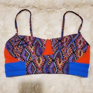 Onzie Workout, Bra or Swim Top. Multi Colors. Size M/L